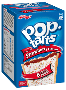 Kellogg’s Pop tarts frosted Strawberry flavour 384g