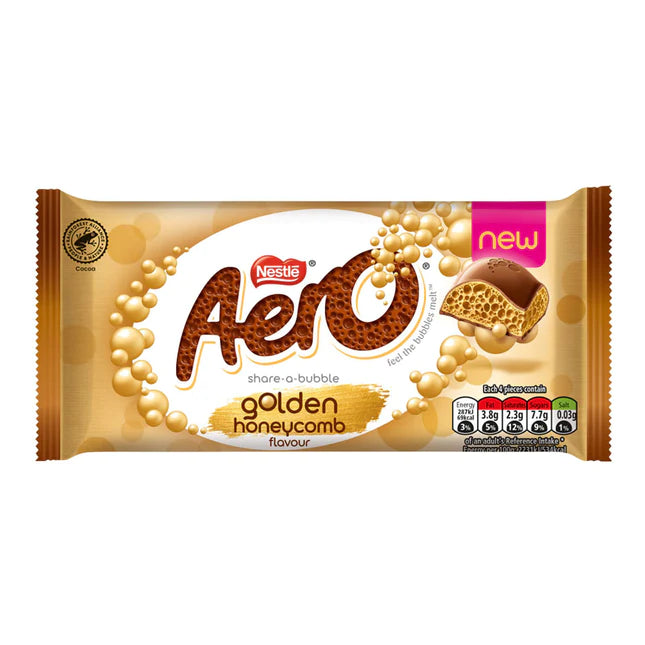 Nestle Aero Golden Honeycomb 90g