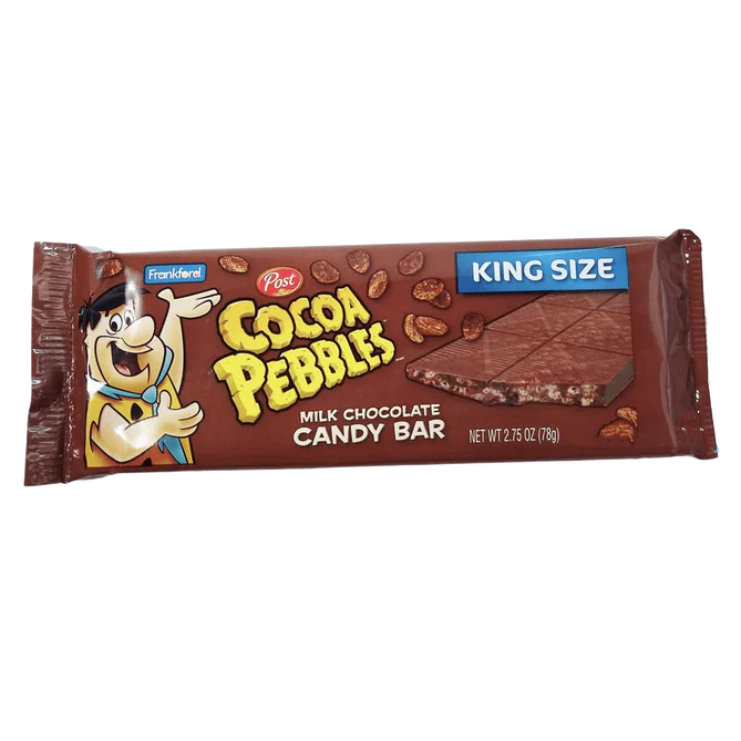 Cocoa Pebbles Milk Chocolate Candy Bar King Size 78g