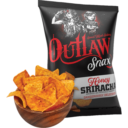 Outlaw Snax Honey Sriracha 85g