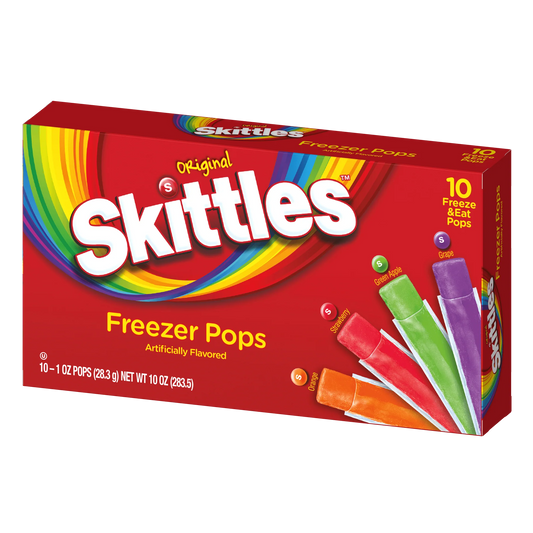 Skittles original freezer pops 10oz