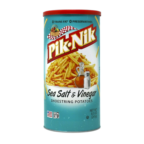 Pik-Nik Sea Salt & Vinegar Shoestring Potatoes 241g