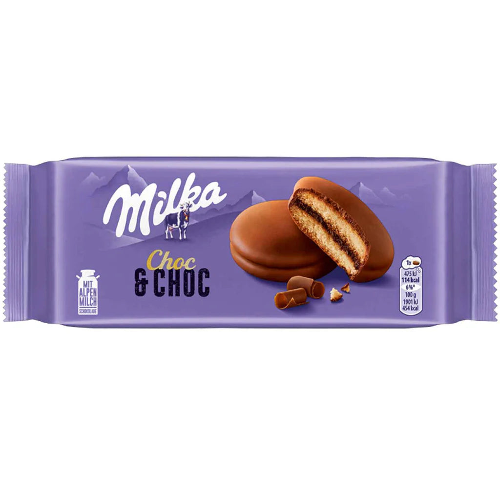 EU Milka Choc & Choc Biscuits 150g