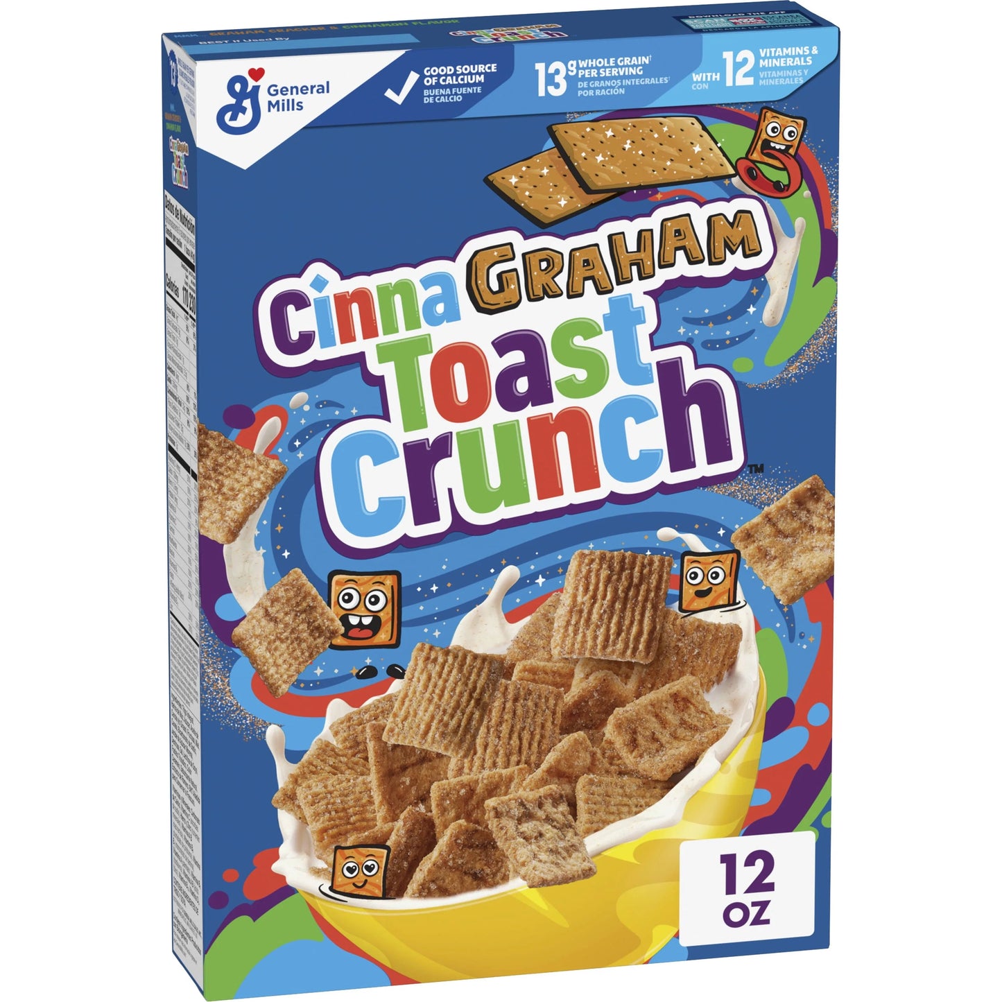 Cinna Graham Toast Crunch 12Oz