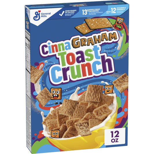 Cinna Graham Toast Crunch 12Oz