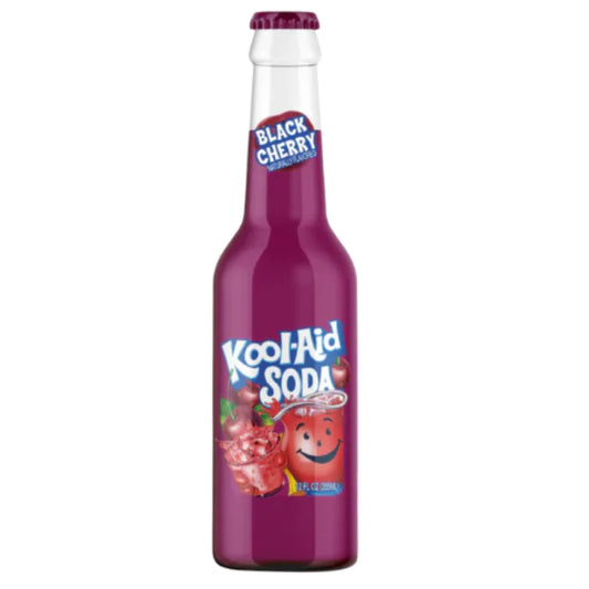 Kool Aid Soda Black Cherry 355ml