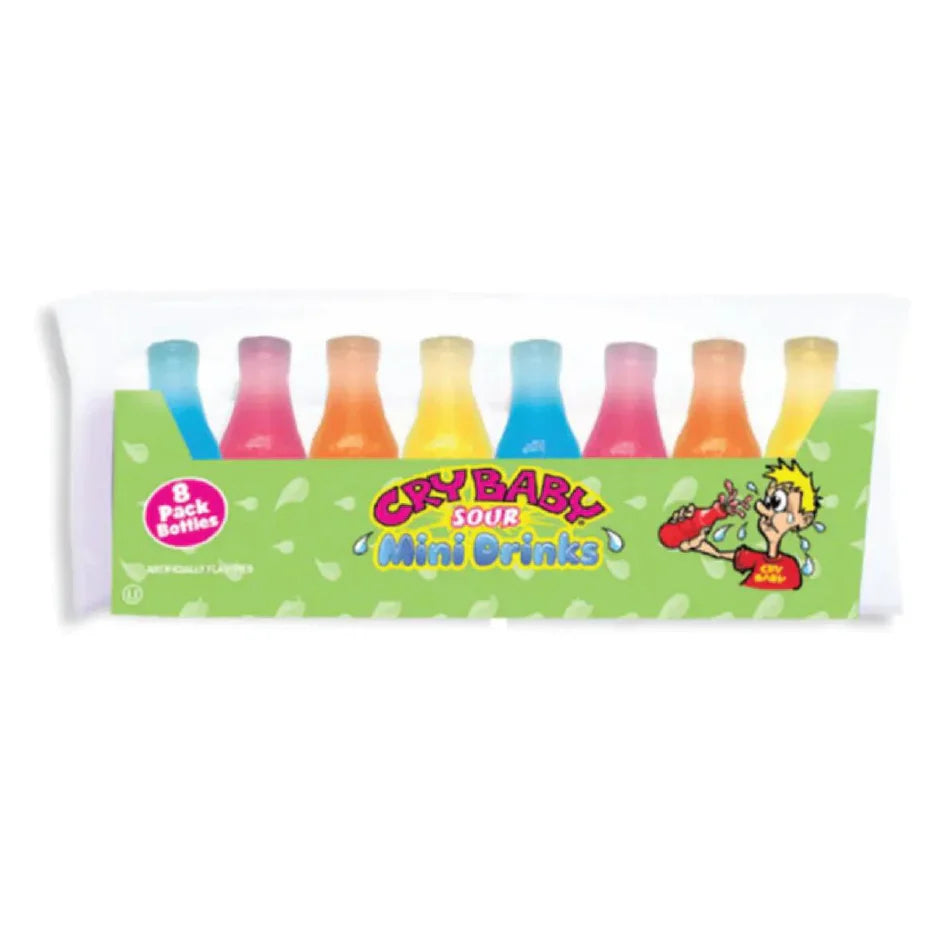 Cry Baby Sour Wax Bottles 8pk