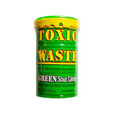 Toxic Waste Green Sour Candy 42g