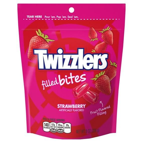 Twizzlers Filled Bites Strawberry 226g