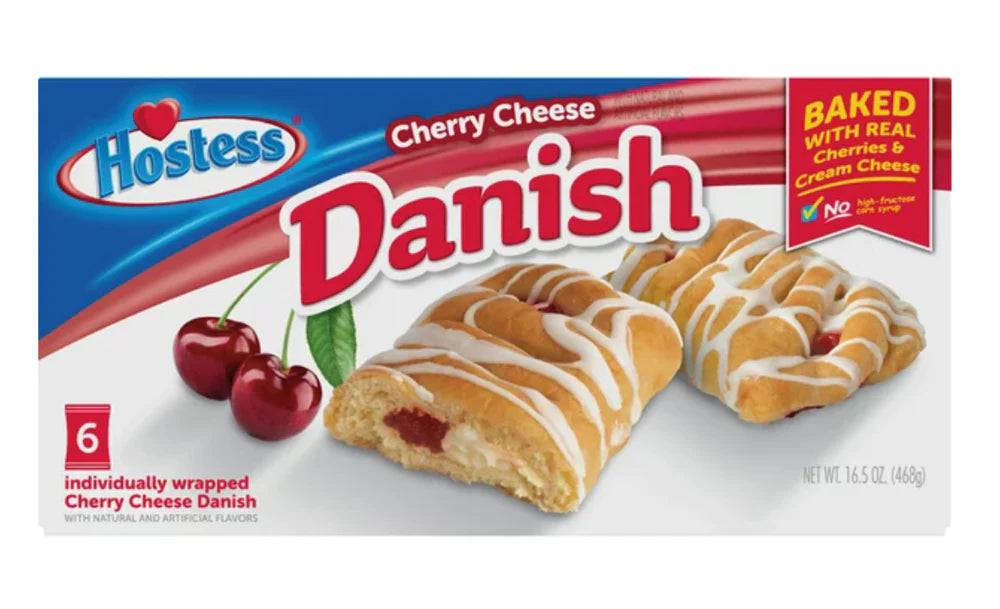 Hostess Cherry Cheese Danish 16.5 Oz
