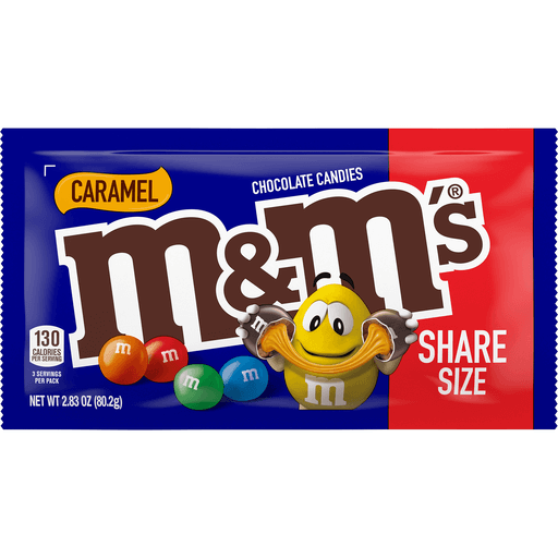 M&M’s Caramel Share Size 2.83Oz