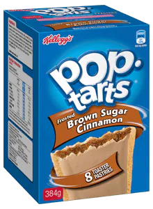 Kellogg’s Pop tarts frosted Brown Sugar Cinnamon 384g
