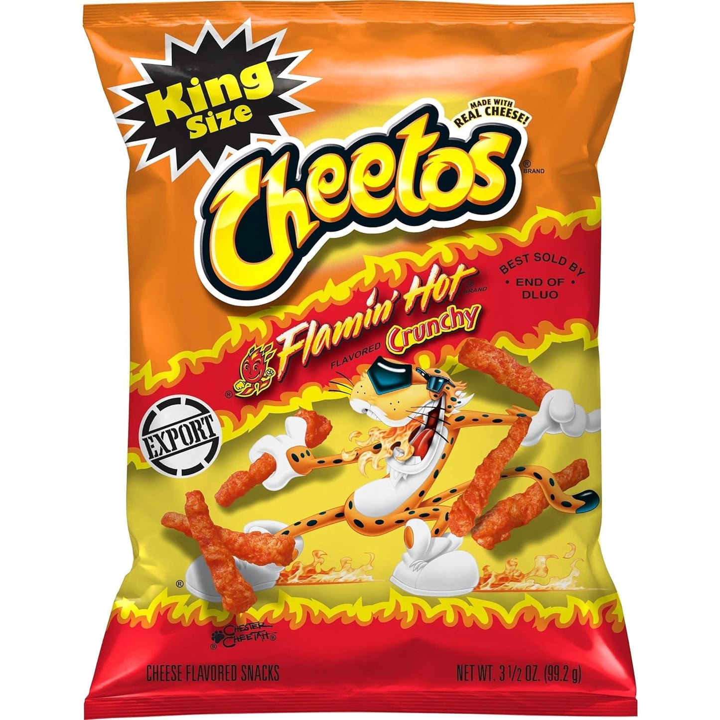 Cheetos Flaming Hot Crunchy 99.2g