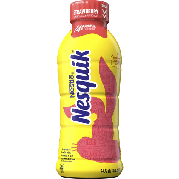 Nestle Nesquik Strawberry Drink 414ml