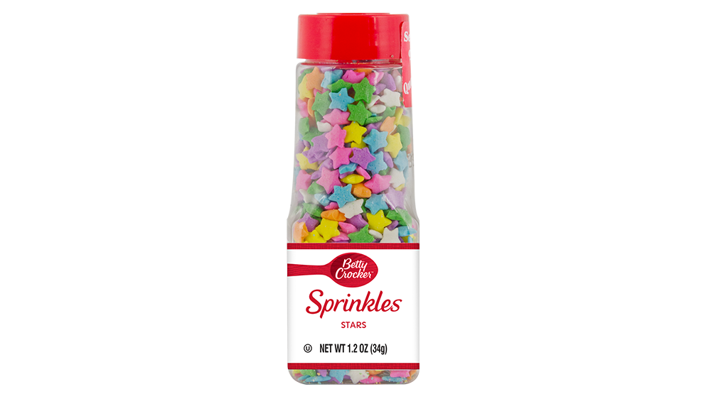 Betty Crocker Sprinkles Stars 1.2Oz