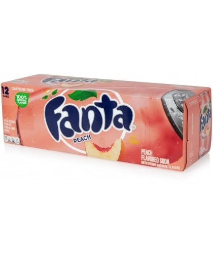 US Fanta Peach 355ml
