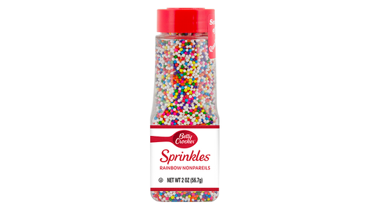 Betty Crocker Sprinkles Rainbow Nonpareils 2Oz