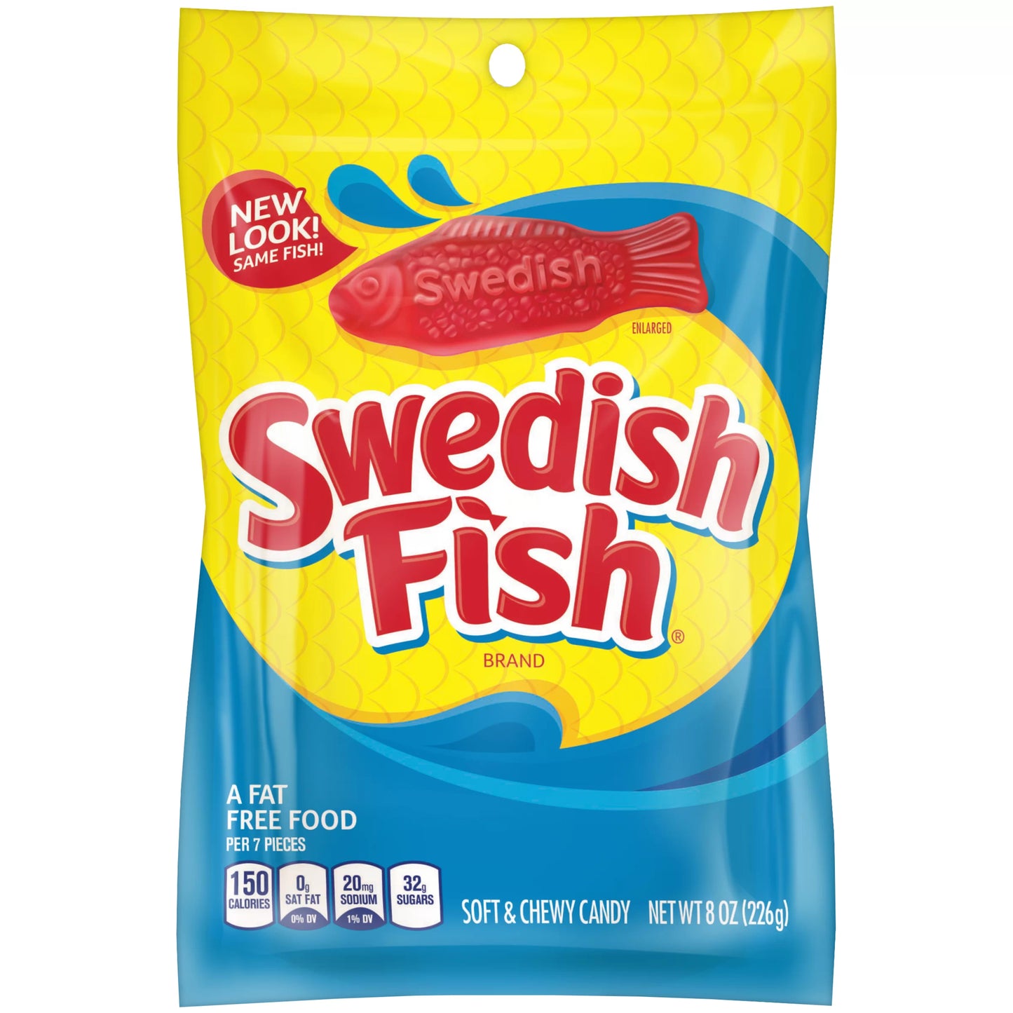 Swedish Fish Soft & Chewy Candy 226g