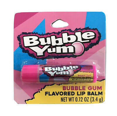 Bubble Yum Bubble Gum Flavoured Lip Balm