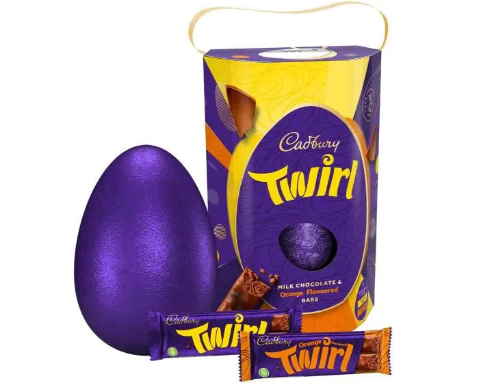 Cadbury Twirl Egg & 2 chocolate bars