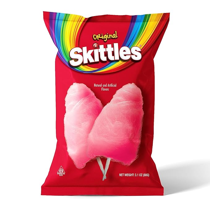 US Skittles Original Cotton Candy 88g