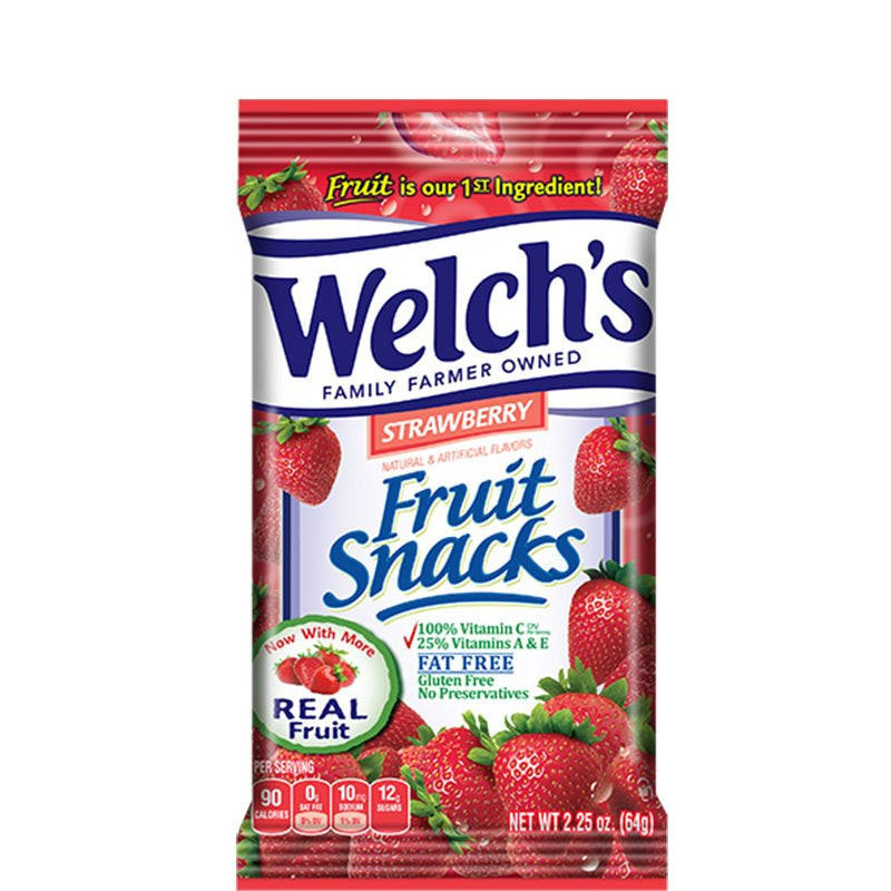 Welch’s Strawberry Fruit Snacks 142g