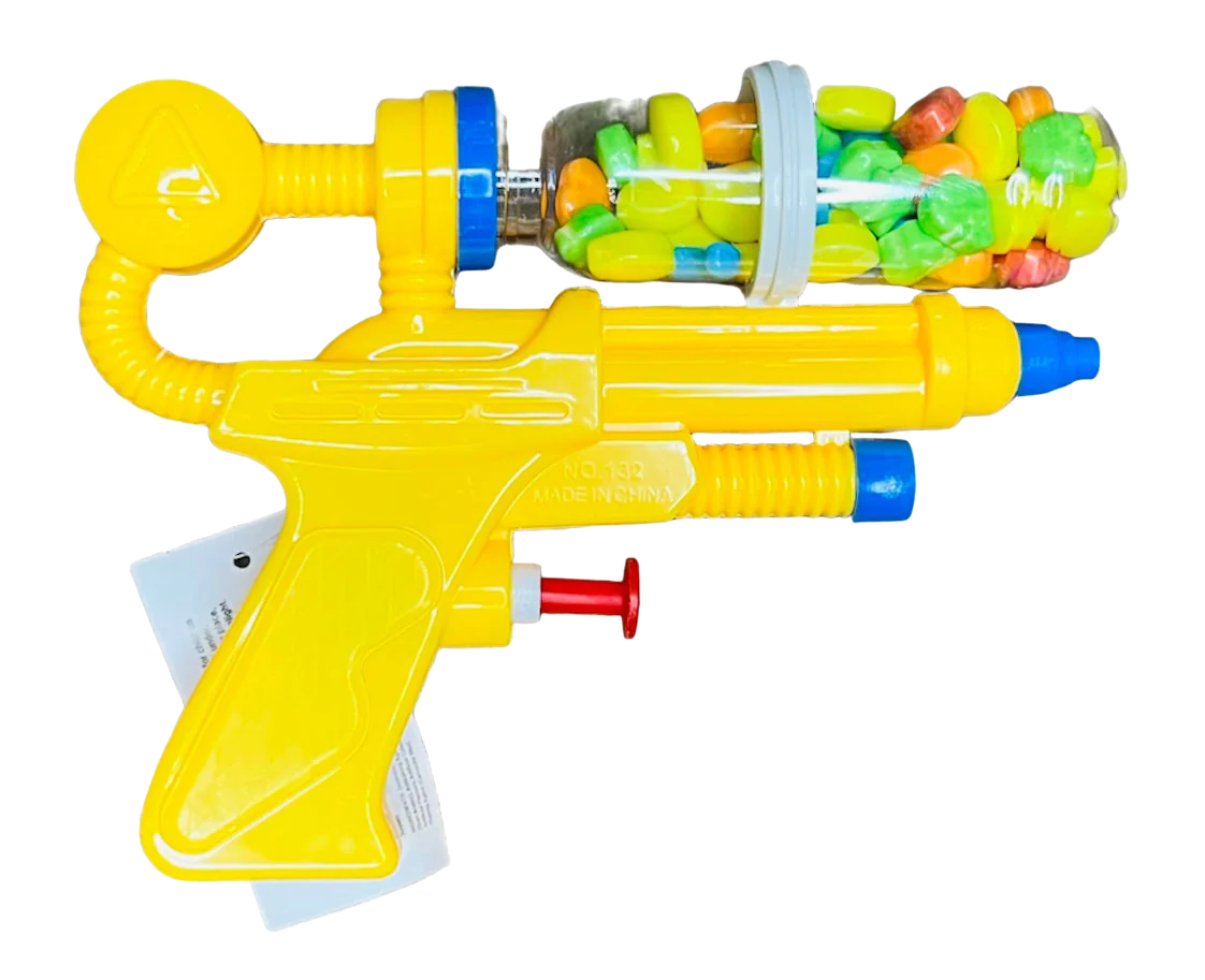 Super Water Pistol With Candy 25g