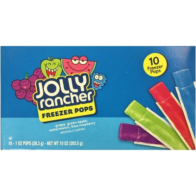 Jolly rancher freezer pops 10oz