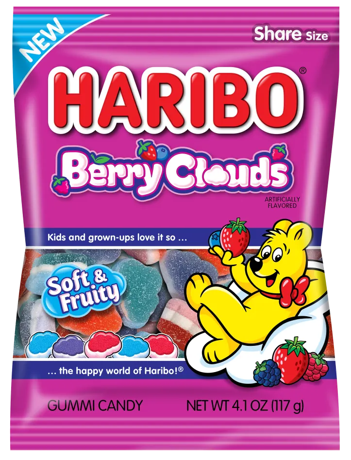 Haribo Berry Clouds 117g