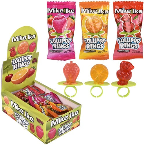 Mike and Ike Lollipop Rings (1 ring)