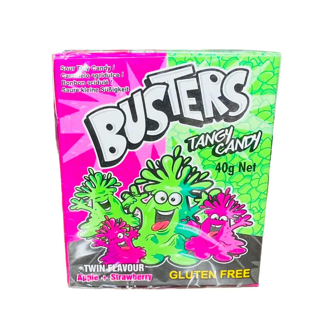 Busters Tangy Candy Apple and Strawberry 40g