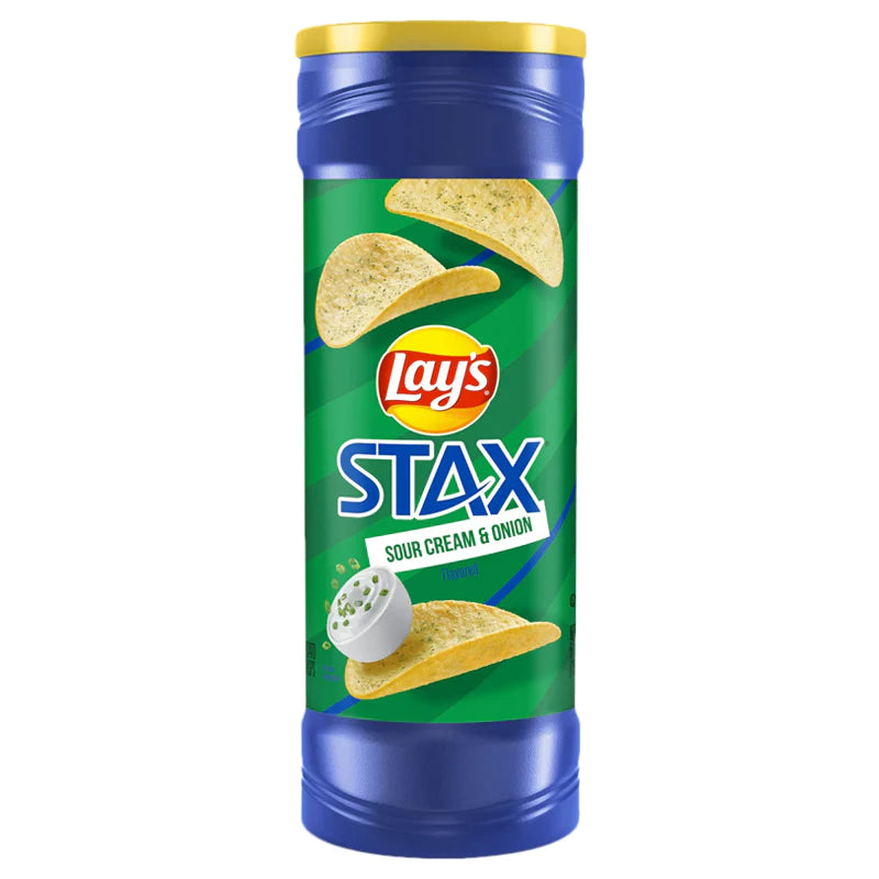 Lays Stax Sour Cream & Onion 155.9g