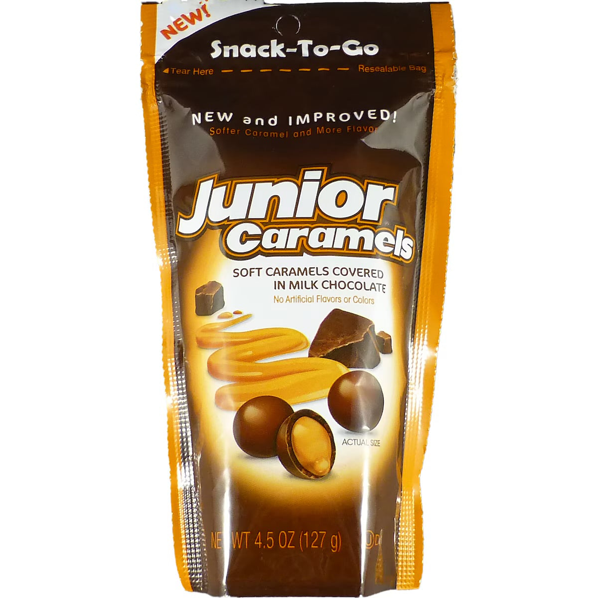 US Junior Caramels 127g