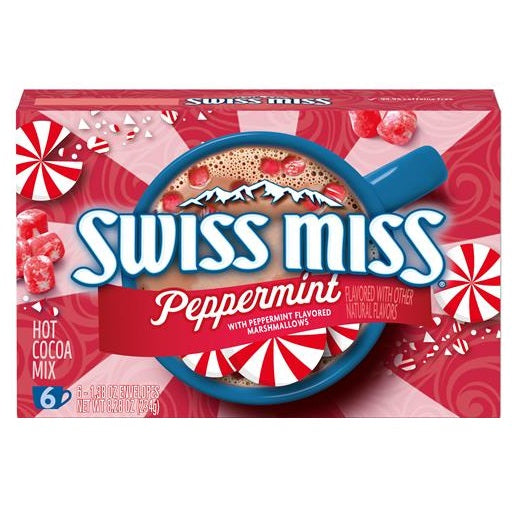 US Swiss Miss Peppermint Hot Cocoa Mix 234g