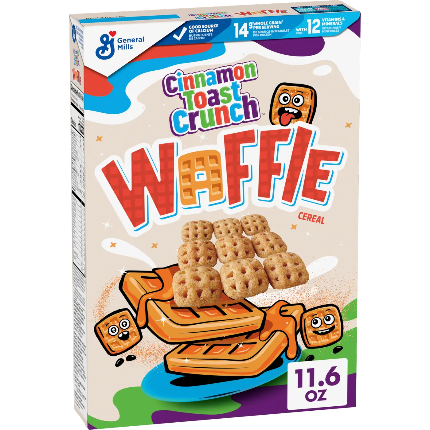 Cinnamon Toast Crunch Waffle Cereal 11.6oz (BBD:-15 August, 2025)