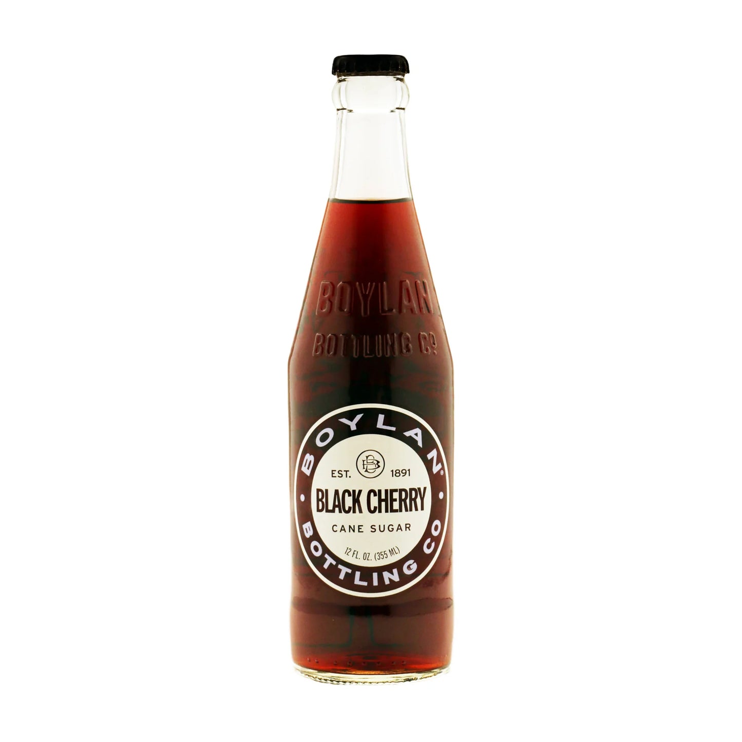 Boylan Black Cherry Cane Sugar 355ml