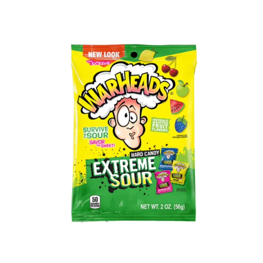 Warheads Extreme Sour Hard Candy 56g