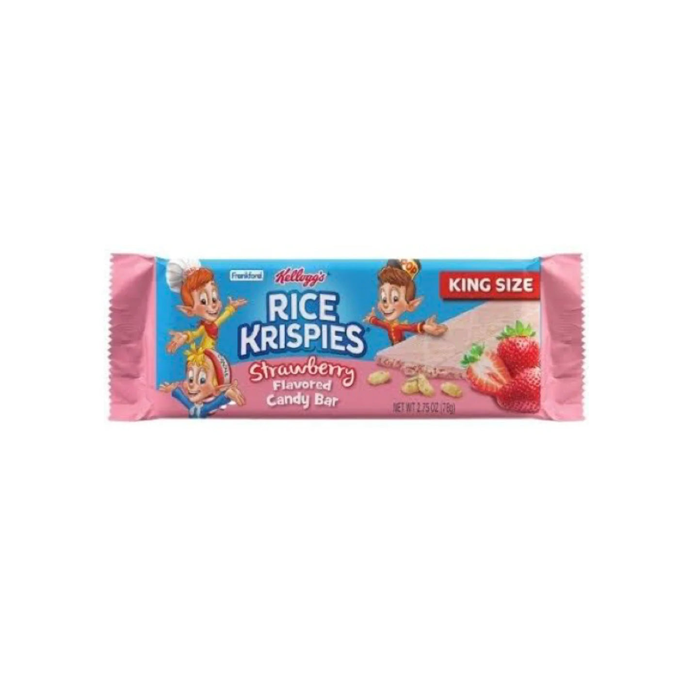 Kellogg’s Rice Krispies Strawberry Candy Bar 78g