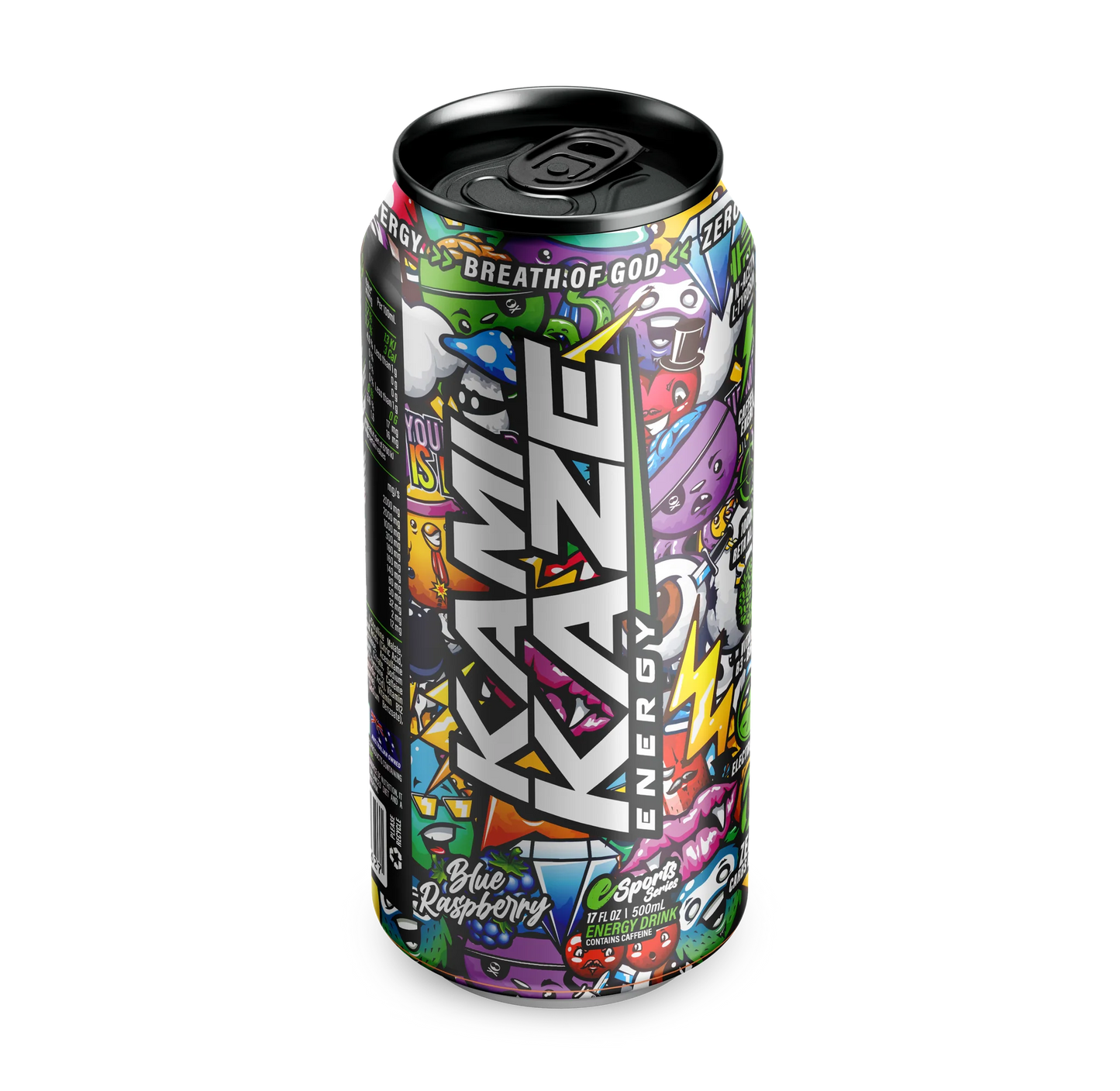 Kamikaze Energy Blue Raspberry 500ml