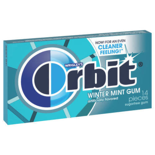 Wrigley's Orbit Wintermint Sugar Free Gum