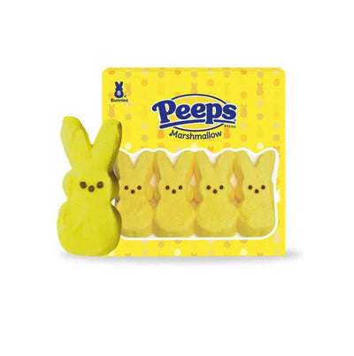 Peeps Marshmallow Yellow Bunnies 85g