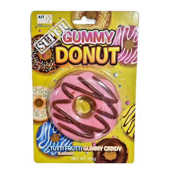 Super Tutti Frutti Gummy Donut 150g