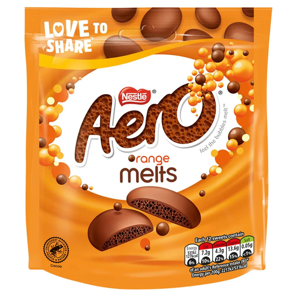 Nestle Aero Orange melts 86g