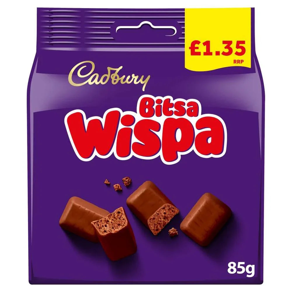 UK Cadbury Bitsa Wispa 85g