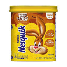 Nestle Nesquik Chocolate Caramel Swirl Flavor Milk Shake 525g