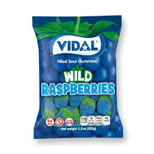 Vidal Wild Raspberries 100g