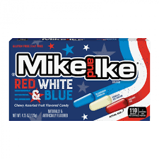Mike and Ike Red White & Blue 120g (BBD:- 5/2025)