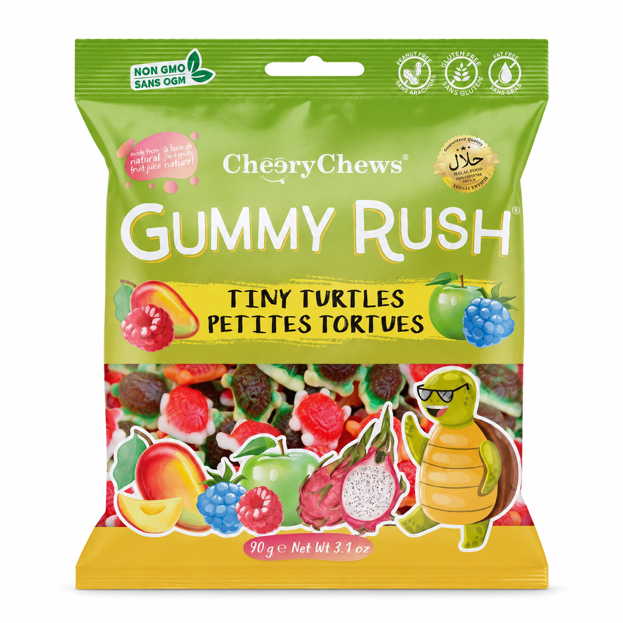 Gummy Rush Tiny Turtles 90g