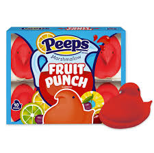 Peeps Marshmallow Fruit Punch chicks 85g