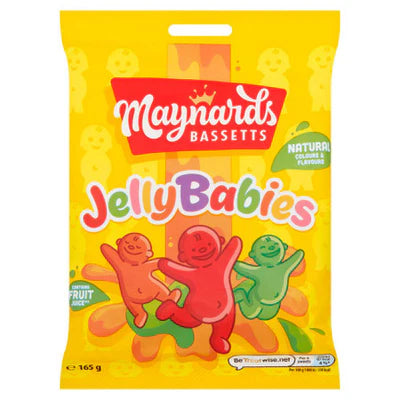 Maynards Bassetts Jelly Babies 130g